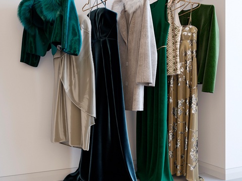  服装套装-153d模型 