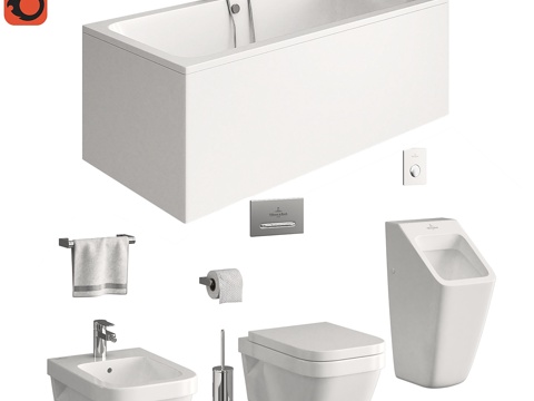  Villeroy &amp; Boch Architectura3d模型 