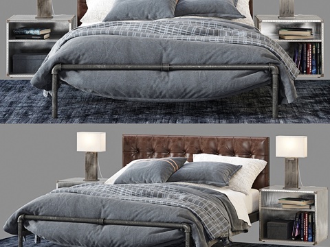  RH Finlay平台床3d模型 