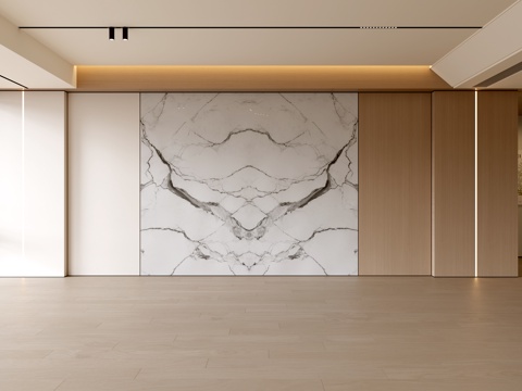  现代客厅 奶油客厅 沙发背景墙 客厅背景 奶油风背景墙3d模型 