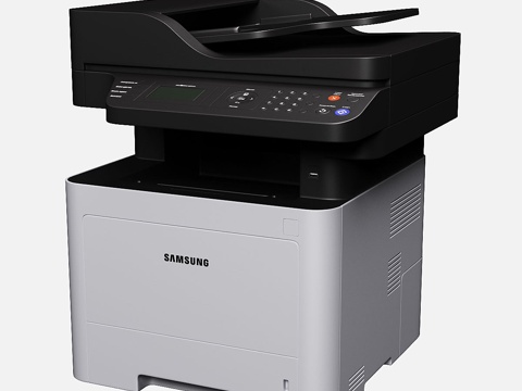  三星ProXpress M3870多功能一体机3d模型 