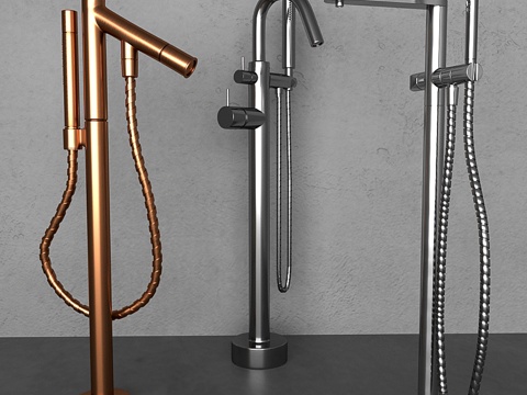  龙头组合3d模型 