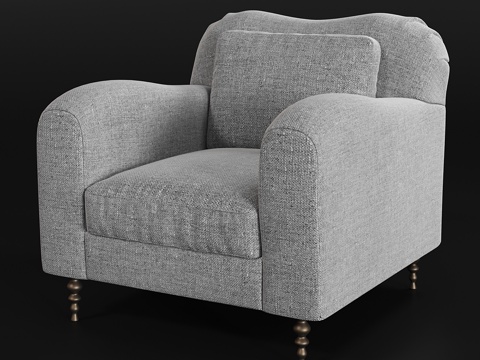  凯莉·韦斯特勒设计Hillcrest休闲椅3d模型 