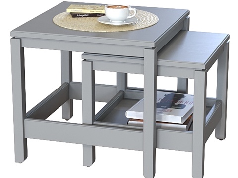  宜家Havsta系列桌3d模型 