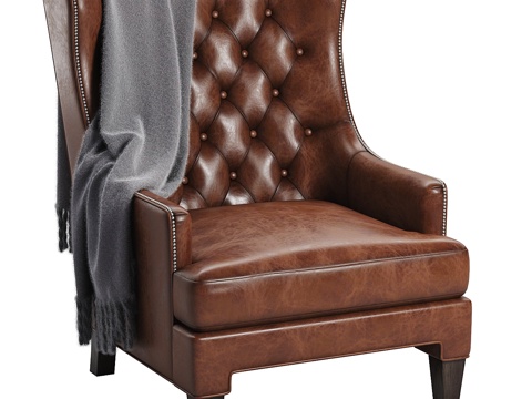  Maximus翼背椅3d模型 