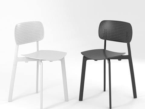  Colander 凳子3d模型 