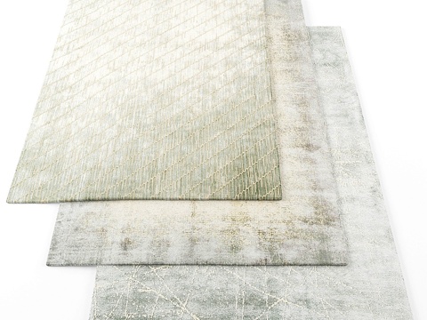  Calvin Klein Home 地毯43d模型 