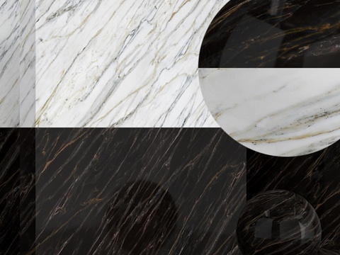  材质（无缝）- 大理石套装 753d模型 