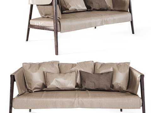  弗里格里奥Burton沙发3d模型 