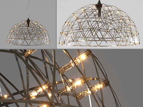  Moooi Raimond 穹顶灯 79款3d模型 