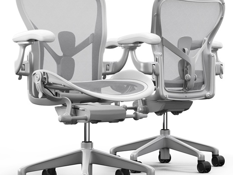  赫曼米勒Aeron椅3d模型 