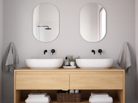  浴室家具 I 浴室家具_153d模型 