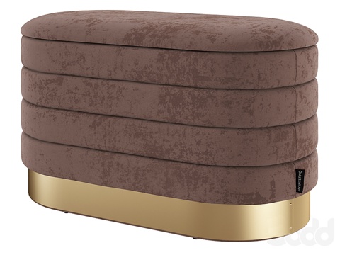  达拉斯长凳3d模型 