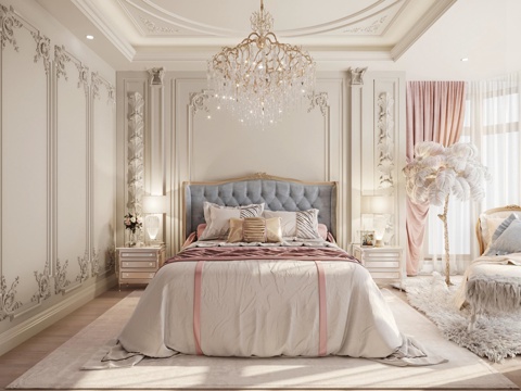 轻奢豪宅大平层 样板间 最新全套施工图 效果图合集cad施工图