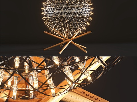  Moooi Raimond R89落地灯3d模型 