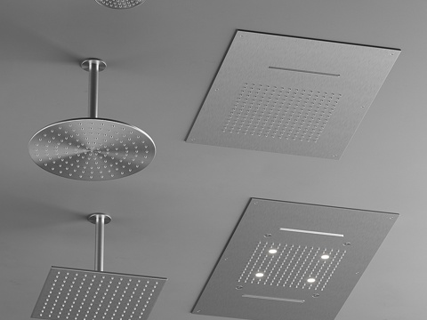  CEA 淋浴喷头3d模型 