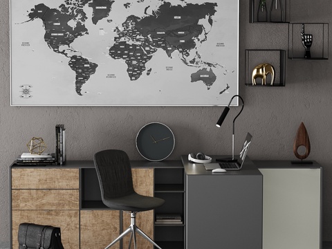  哥本哈根办公空间 BoConcept3d模型 