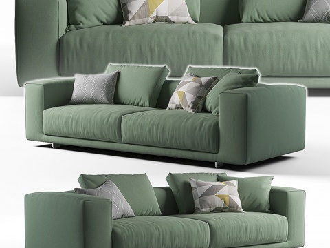  苔藓沙发Cor3d模型 