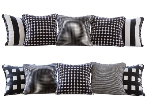  Jab Anstoetz 面料靠枕套装 (靠枕 Ja3d模型 