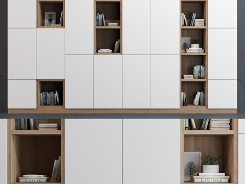  柜子 - 层架3d模型 