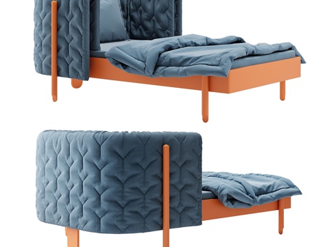  儿童床 - SleepOn3d模型 