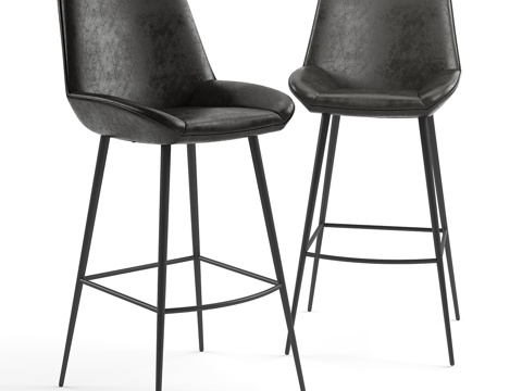  Loft Designe. 吧凳型号40343d模型 