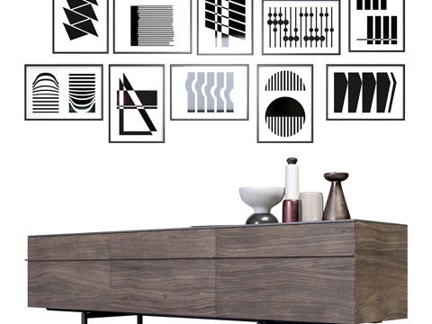  DE PADOVA SC16 餐边柜3d模型 