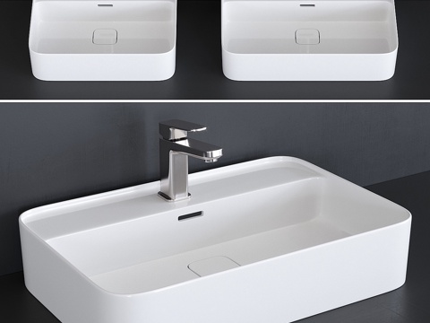  理想标准Strada II系列 T2998型号 T2966型3d模型 