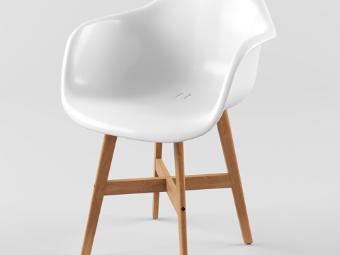  宜家fanbün椅子3d模型 