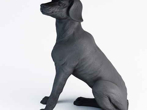  Kare Design女士狗主题餐桌3d模型 