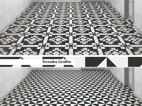  瓷砖套装863d模型 