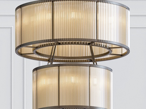  艾克霍兹伯纳迪吊灯3d模型 