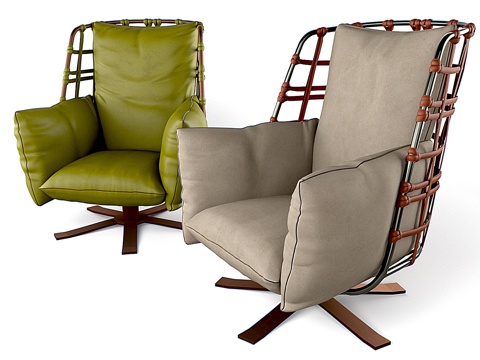  扶手椅工厂 GAMMA系列 DANDY HOME COCOO3d模型 