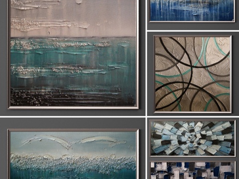  画作合集-1073d模型 