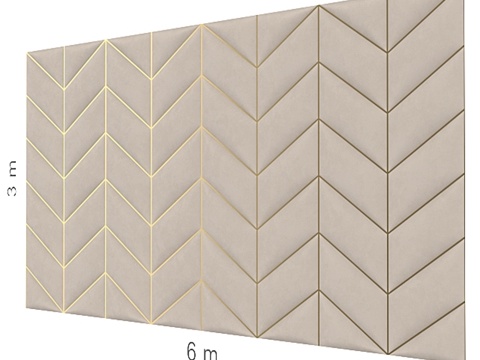  装饰墙 66.3d模型 