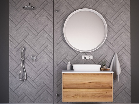  浴室家具 I 浴室家具_143d模型 