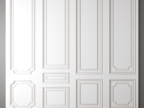  装饰线脚_133d模型 