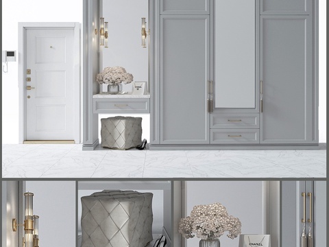  走廊构图_403d模型 