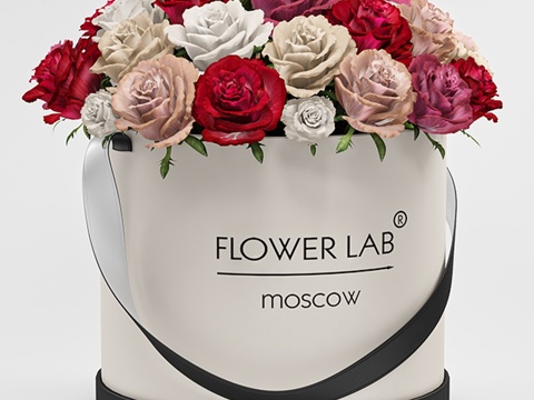  Fort Standard石柱咖啡桌3d模型 