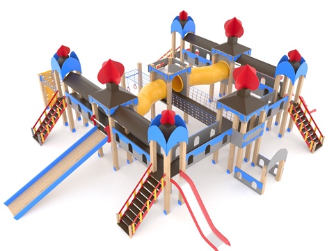  游戏组合 Vologda Kremlin3d模型 