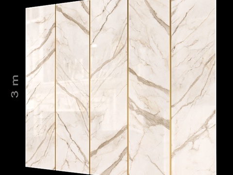  装饰墙 75.3d模型 