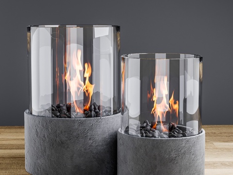  修复_火炉3d模型 