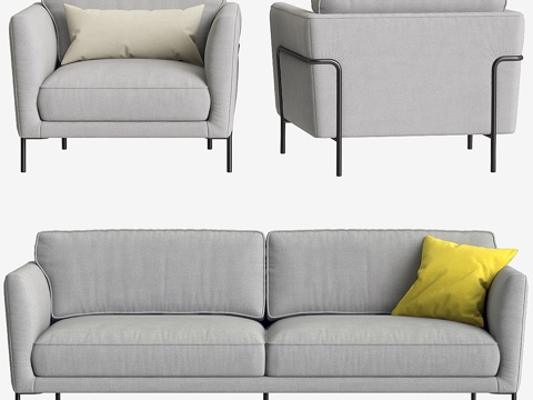  埃弗森定制套装3d模型 