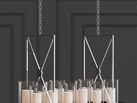  艾克霍尔茨 Summit 吊灯3d模型 