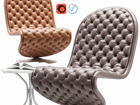  verpan系统123休闲椅3d模型 