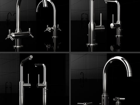  厨房水龙头 Grohe Atrio3d模型 