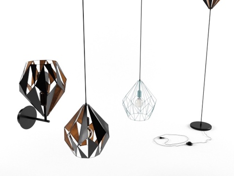  Eglo CARLTON 1 (复古款)3d模型 