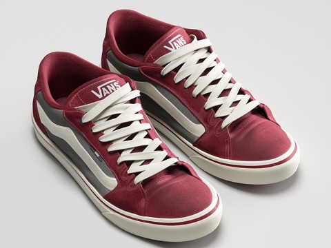  VANS 鞋履3d模型 