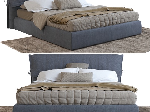  迪克森床3d模型 