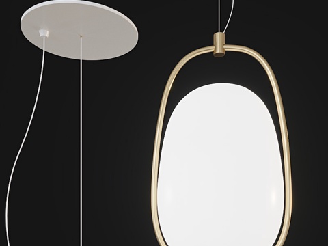  Kundalini Lanna 吊灯3d模型 